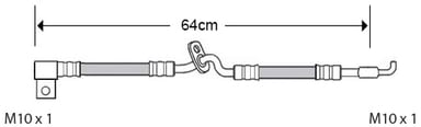 BRAKE FLEXIBLE HOSE