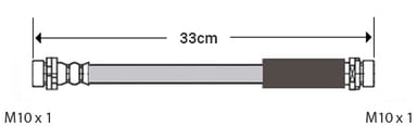 BRAKE FLEXIBLE HOSE