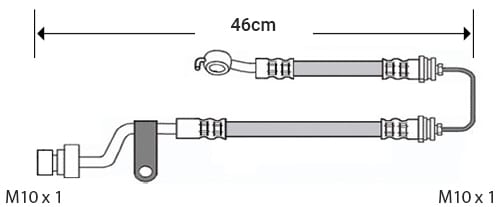 BRAKE FLEXIBLE HOSE