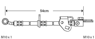 BRAKE FLEXIBLE HOSE