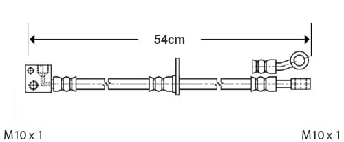 BRAKE FLEXIBLE HOSE