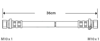 BRAKE FLEXIBLE HOSE