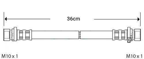 BRAKE FLEXIBLE HOSE