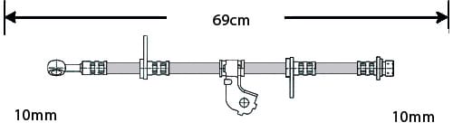 BRAKE FLEXIBLE HOSE