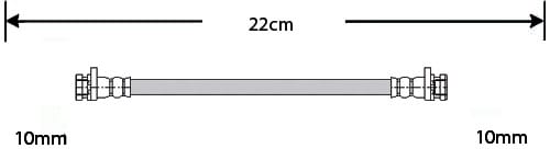 BRAKE FLEXIBLE HOSE