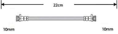 BRAKE FLEXIBLE HOSE