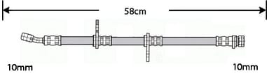 BRAKE FLEXIBLE HOSE