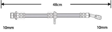 BRAKE FLEXIBLE HOSE