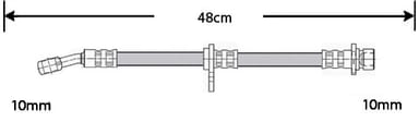 BRAKE FLEXIBLE HOSE