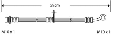 BRAKE FLEXIBLE HOSE