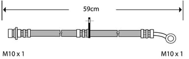 BRAKE FLEXIBLE HOSE