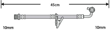 BRAKE FLEXIBLE HOSE