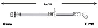 BRAKE FLEXIBLE HOSE