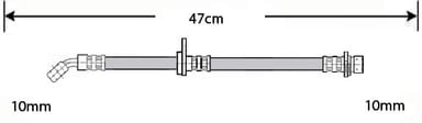 BRAKE FLEXIBLE HOSE