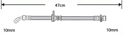 BRAKE FLEXIBLE HOSE