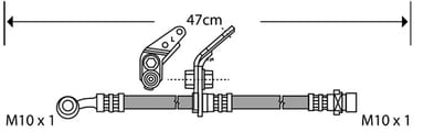BRAKE FLEXIBLE HOSE