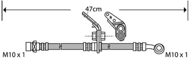 BRAKE FLEXIBLE HOSE