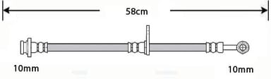 BRAKE FLEXIBLE HOSE