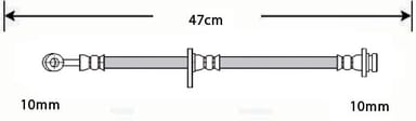 BRAKE FLEXIBLE HOSE