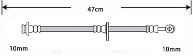 BRAKE FLEXIBLE HOSE