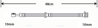 BRAKE FLEXIBLE HOSE