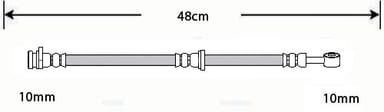 BRAKE FLEXIBLE HOSE