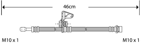 BRAKE FLEXIBLE HOSE