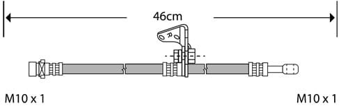 BRAKE FLEXIBLE HOSE