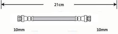 BRAKE FLEXIBLE HOSE