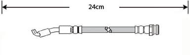 BRAKE FLEXIBLE HOSE