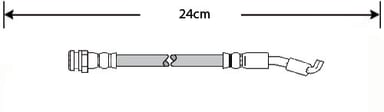 BRAKE FLEXIBLE HOSE