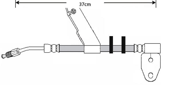 BRAKE FLEXIBLE HOSE
