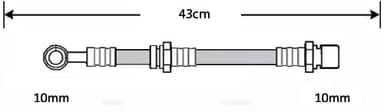 BRAKE FLEXIBLE HOSE