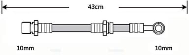 BRAKE FLEXIBLE HOSE