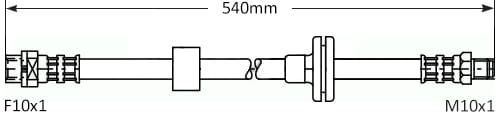 BRAKE FLEXIBLE HOSE