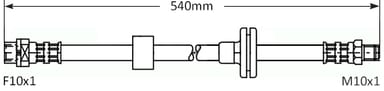 BRAKE FLEXIBLE HOSE