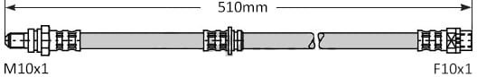 BRAKE FLEXIBLE HOSE