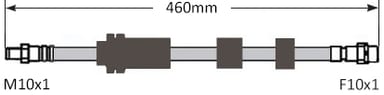 BRAKE FLEXIBLE HOSE