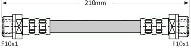 BRAKE FLEXIBLE HOSE
