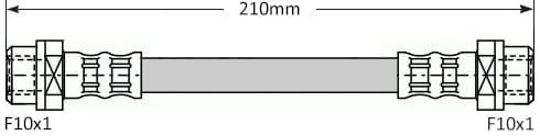 BRAKE FLEXIBLE HOSE