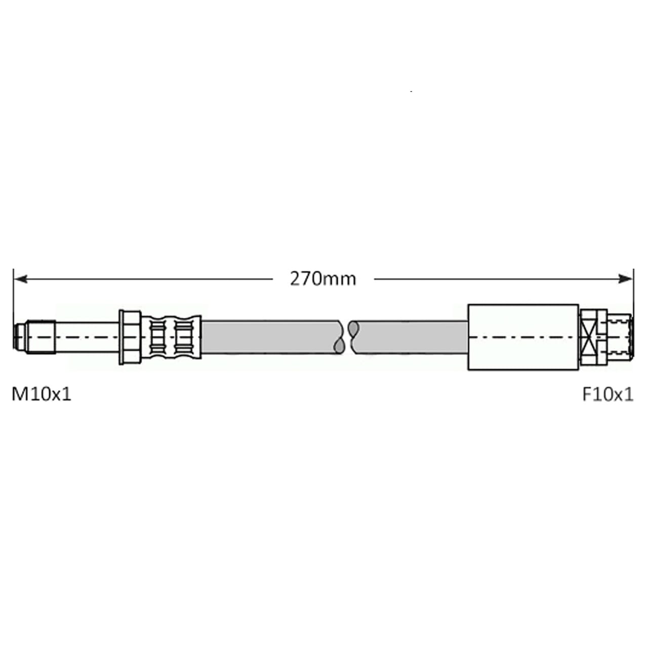 BRAKE FLEXIBLE HOSE