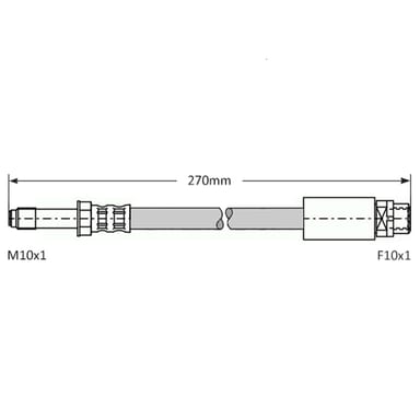BRAKE FLEXIBLE HOSE