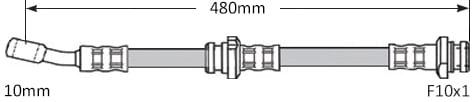 BRAKE FLEXIBLE HOSE