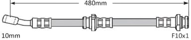 BRAKE FLEXIBLE HOSE