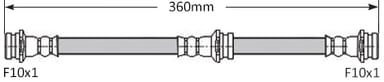 BRAKE FLEXIBLE HOSE