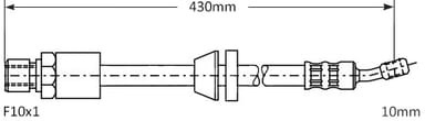 BRAKE FLEXIBLE HOSE