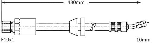 BRAKE FLEXIBLE HOSE