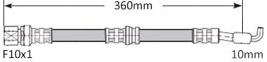 BRAKE FLEXIBLE HOSE