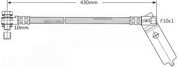 BRAKE FLEXIBLE HOSE