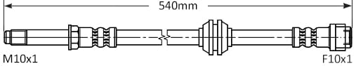 BRAKE FLEXIBLE HOSE